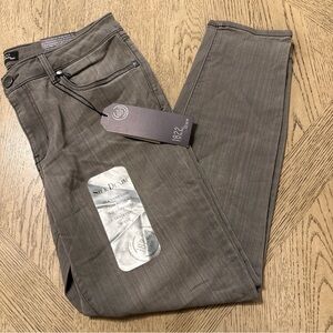 1822 Denim Jeans Womens 14 Gray Luxe Denim Classic Skinny Ankle